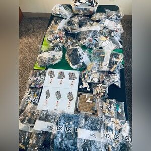 Building Block Set with Instruction Manual Lego